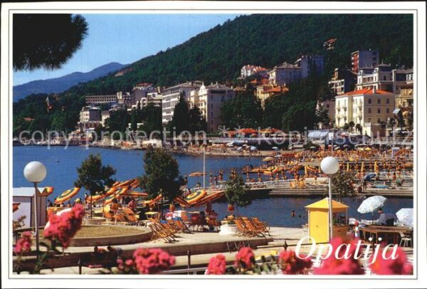 Opatija Abbazia Teilansicht