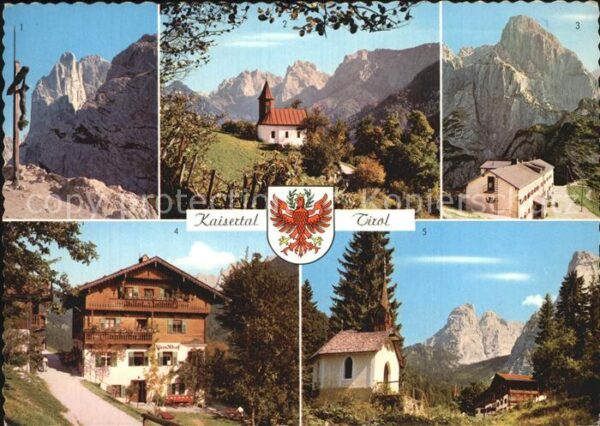 Kaisertal Bergkreuz Stripsenjoch Antoniuskapelle