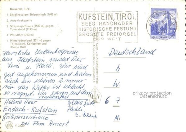 Kaisertal Bergkreuz Stripsenjoch Antoniuskapelle – Bild 2