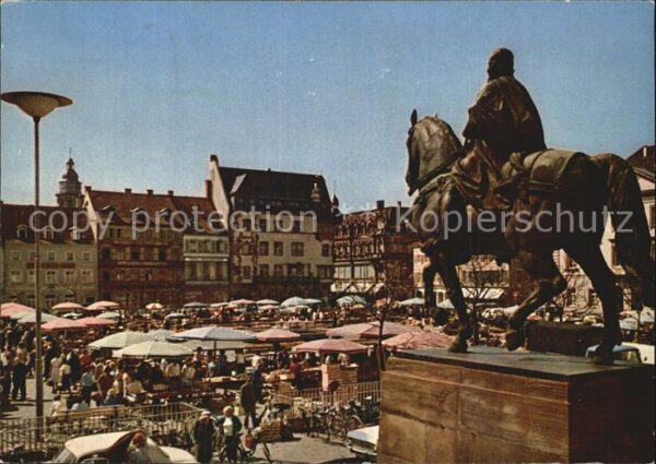 Landau Pfalz Rathausplatz Reiterstandbild