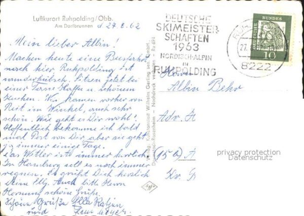 Ruhpolding am Dorfbrunnen – Bild 2
