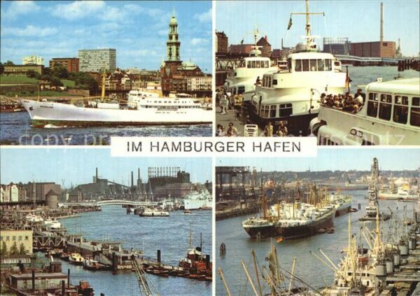 Hamburg Hamburger Hafen Teilansichten