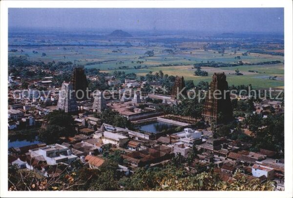 Thirukkalikundram Temple Complex Panorama