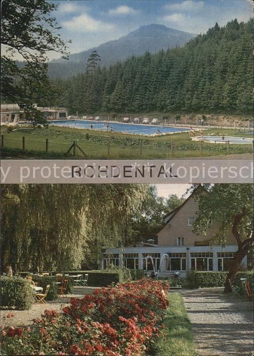 Weserbergland Rohdental Weinschänke Schwimmbad
