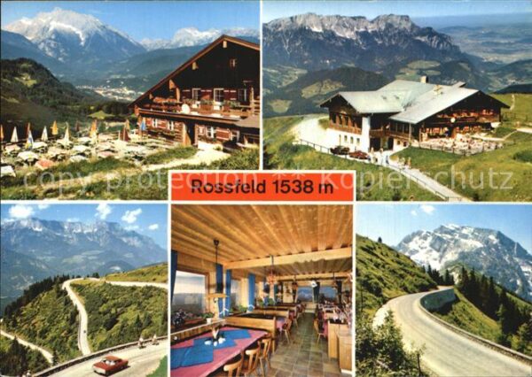 Berchtesgaden Rossfeld Hütte Terrasse Gastraum Serpen