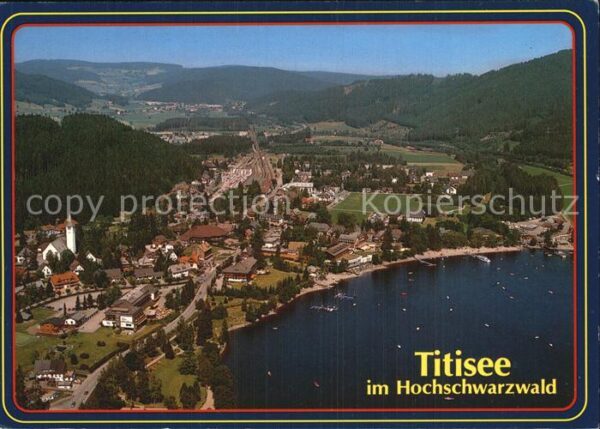 Titisee Fliegeraufnahme
