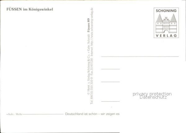 Fuessen Allgaeu Neuschwanstein Bootsliegeplatz Gr Schli – Bild 2