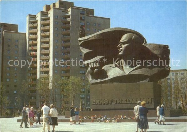 Prenzlau Ernst Thälmann Platz Monument