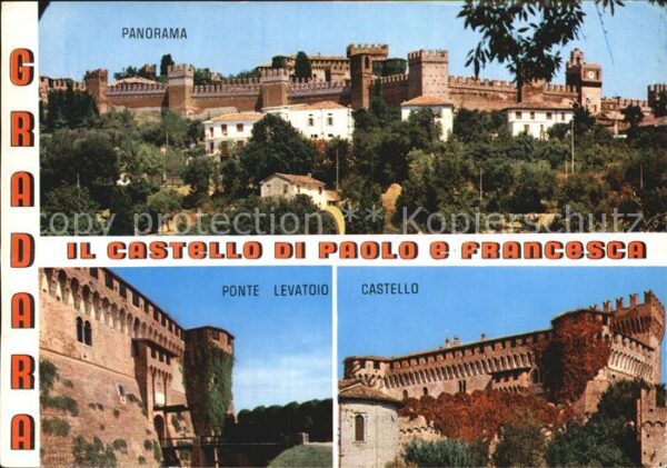 Italien Italia Italy Castello di Paolo e Francesca Ponte Lev