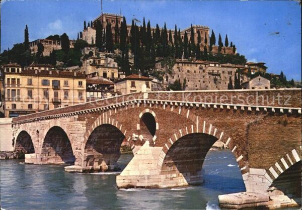 Verona Veneto Castel San Pietro Brücke