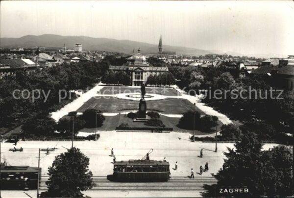 Zagreb Schloss Park Panorama