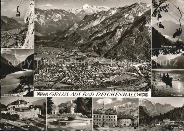 Bad Reichenhall Seilbahn Total Stadtberglift Saalachsee