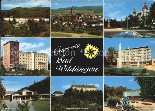 Bad Wildungen Badehotel Altstadt Fürstenhof Sanatorie