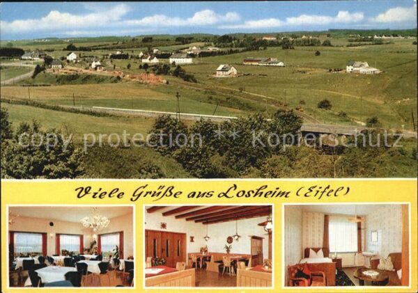Losheim Eifel Panorama Hotel Pension Balter Gasträume
