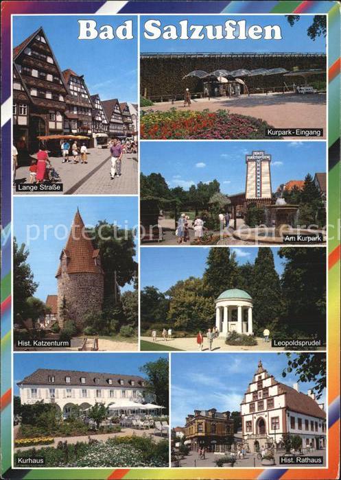 Bad Salzuflen Lange Str Kurpark Hist Katzenturm Leopo