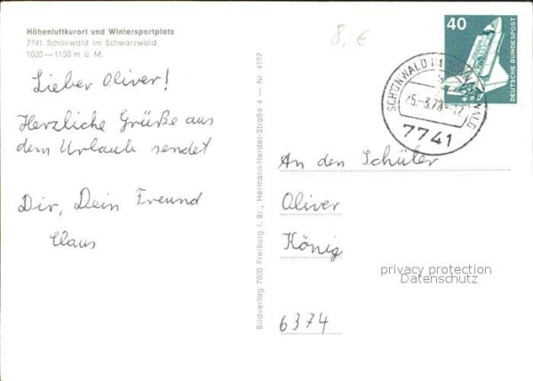 Schoenwald Schwarzwald Adlerschanze – Bild 2