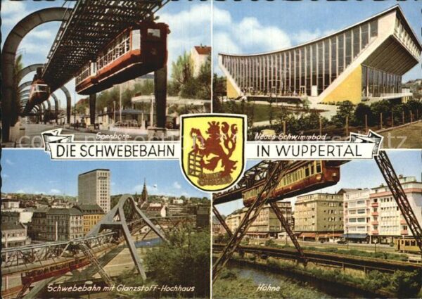 Wuppertal Schwebebahn Sonnborn Neues Schwimmbad G