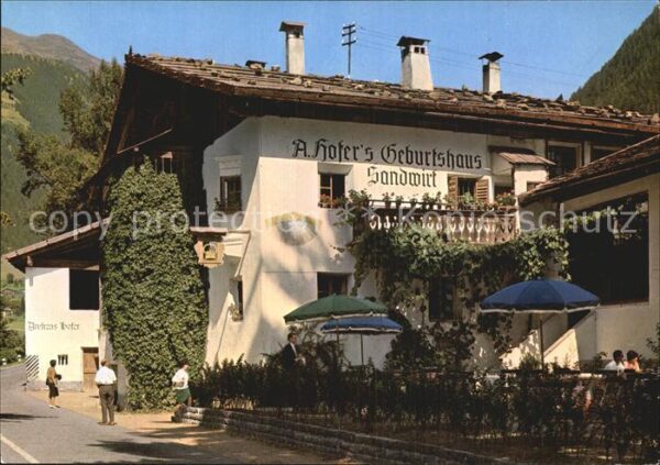 St Leonhard Passeier Sandwirt Hofers Geburtshaus