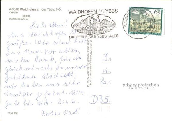 Waidhofen Ybbs Ybbstor Schloss Buchenbergheim – Bild 2