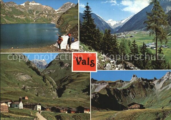 Vals Tirol mit Brixner Hütte Fane Alm Wilder See