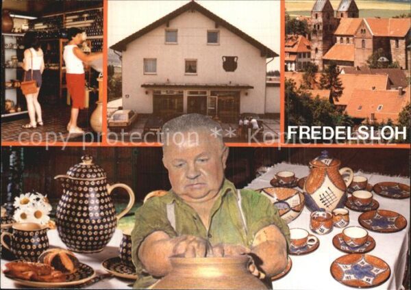Fredelsloh Bunzlauer Handtöpferei Georg Greulich V