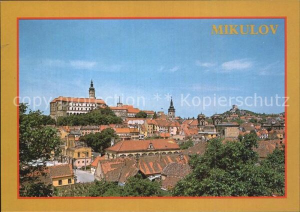 Mikulov Nikolsburg Suedmaehren Historicke jadro mesta