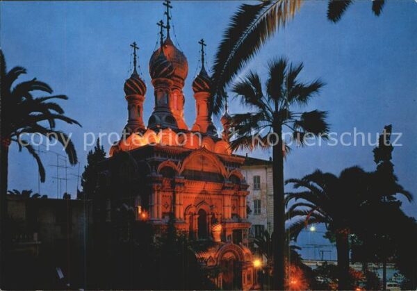 Sanremo Notturno Chiesa Russa