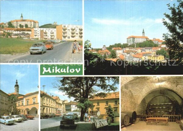 Mikulov Nikolsburg Suedmaehren Mesto a pamatkova rezervace Gotickeho h
