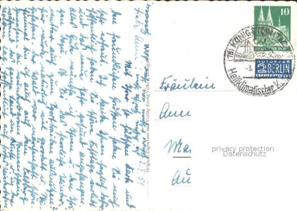 Koenigstein Taunus Stadt und Schloss – Bild 2