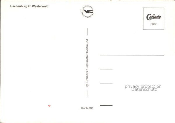 Hachenburg Westerwald Teilansicht Schloss – Bild 2