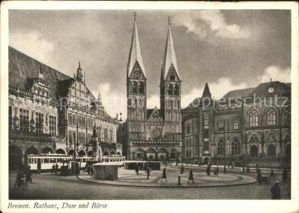 Bremen Rathaus Dom und Börse