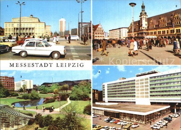 Leipzig Opernhaus am Karl Marx Platz Altes Rath