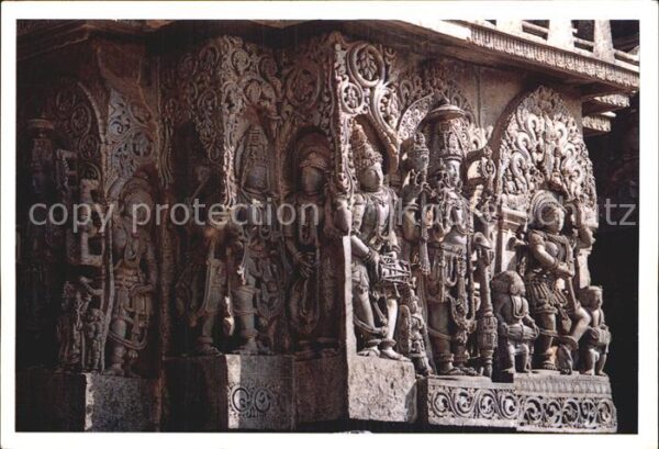Halebid Halebeedu Wall Panel Hoysalesvar Temple