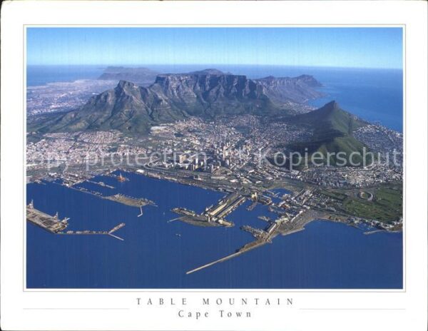 Cape Town Kaapstad Kapstadt Fliegeraufnahme
