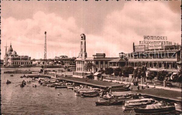 Port Said Suez Canal Companys Office and Harbour