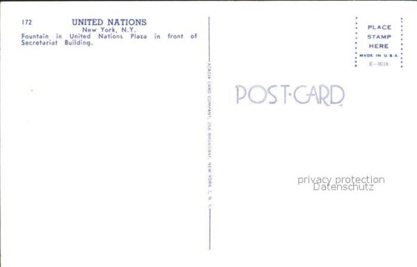 New York City United Nations Building – Bild 2