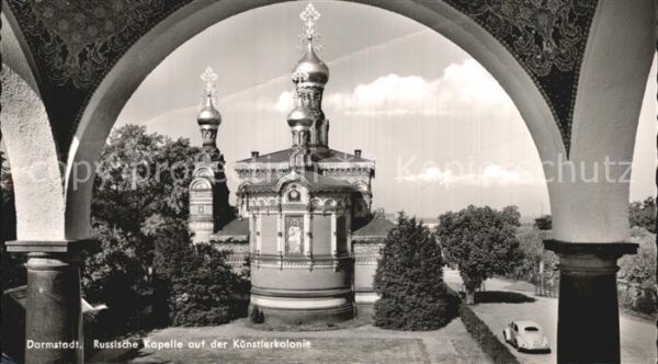 Darmstadt Russische Kapelle auf der Künstlerkolon