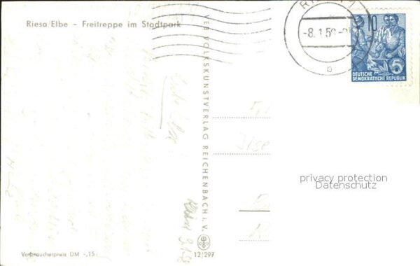 Riesa Sachsen Freitreppe im Stadtpark – Bild 2