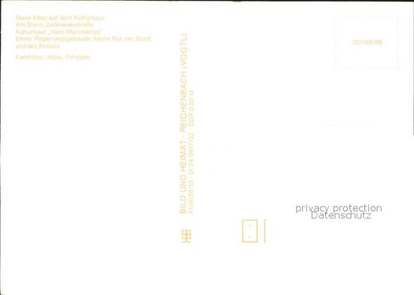 Potsdam Riese Atlas Kulturhaus Stern Regierungs – Bild 2
