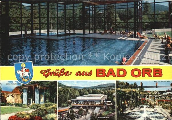 Bad Orb Hallenbad Brunnentempel Konzerthalle Sa