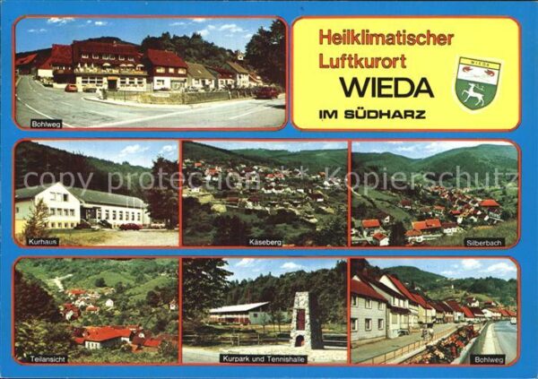 Wieda Teilansichten Heilklimatischer Luftkuro
