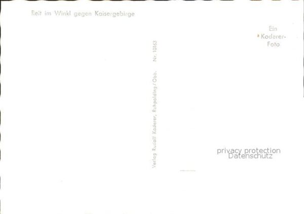 Reit Winkl Gesamtansicht mit Kaisergebirge – Bild 2