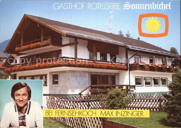 Ruhpolding Gasthof Rotisserie Sonnenbichel Fernseh