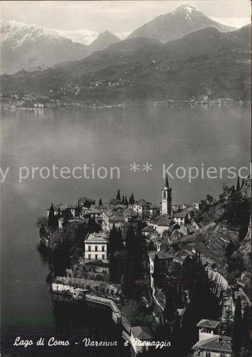 Varenna Lago di Como e Menaggio Comersee Alpen