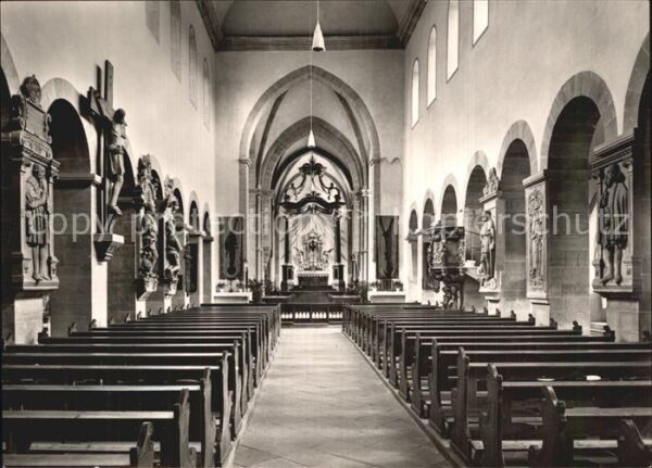 Aschaffenburg Main Stiftskirche Basilika Reliefs Heiligenf