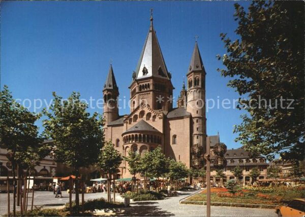 Mainz Rhein 1000 jährige Dom Ostchor