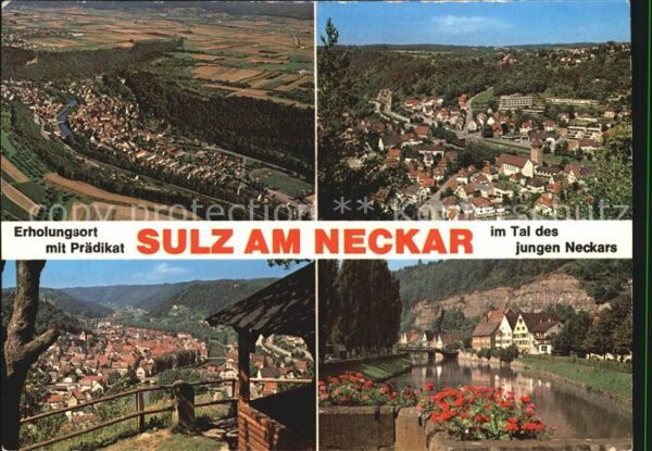 Sulz Neckar Fliegeraufnahme Aussichtspunkt Partie a