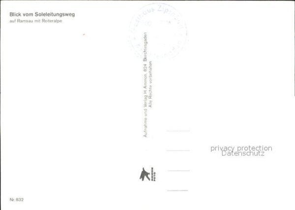 Ramsau Berchtesgaden Panorama Blick vom Soleleitungsweg Reit – Bild 2
