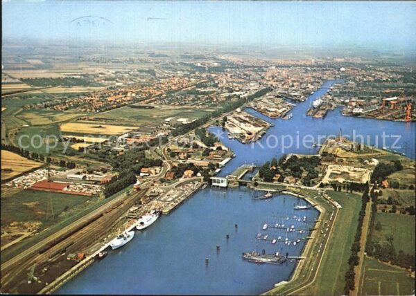 Emden Ostfriesland Fliegeraufnahme