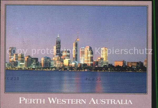 Perth Western Australia Skyline Downtown